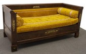 FRENCH EMPIRE STYLE MAHOGANY D