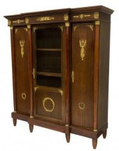 FRENCH EMPIRE STYLE MAHOGANY D