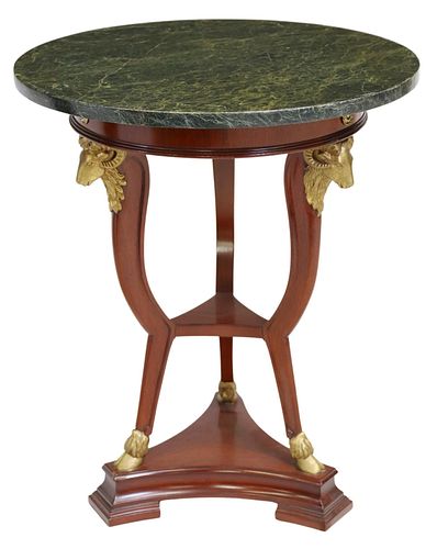 FRENCH EMPIRE STYLE MAHOGANY