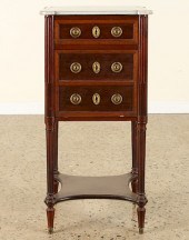 FRENCH EMPIRE STYLE MAHOGANY M