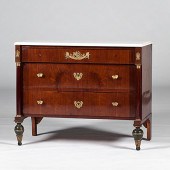 French Empire-Style Marble Top