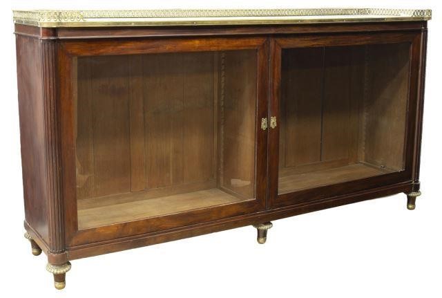 FRENCH EMPIRE STYLE MARBLE-TOP