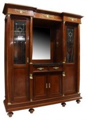 FRENCH EMPIRE STYLE ORMOLU MAH