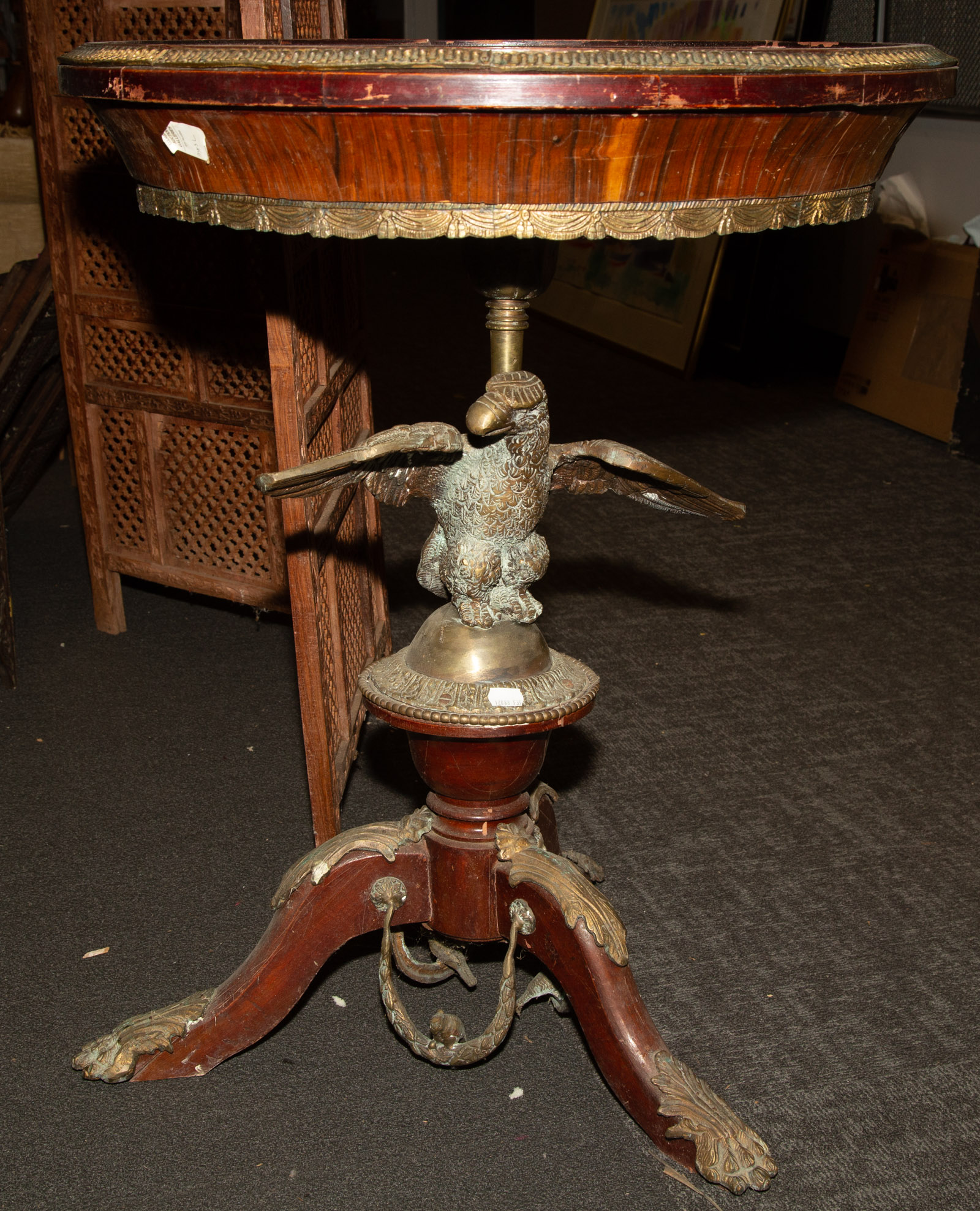 FRENCH EMPIRE STYLE PEDESTAL