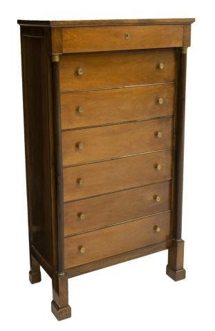 FRENCH EMPIRE STYLE SEMAINIER CHEST