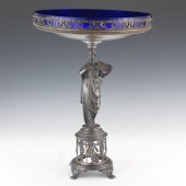 FRENCH EMPIRE STYLE SILVER PLA