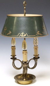 FRENCH EMPIRE STYLE TOLE BOUIL