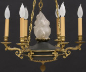 FRENCH EMPIRE STYLE TOLE-PEINT