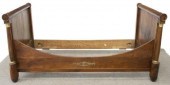 FRENCH EMPIRE STYLE WALNUT ALC