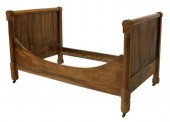 FRENCH EMPIRE STYLE WALNUT ALC