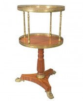 FRENCH EMPIRE TWO TIER COCKTAI