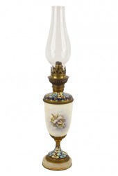 FRENCH ENAMEL & PORCELAIN OIL