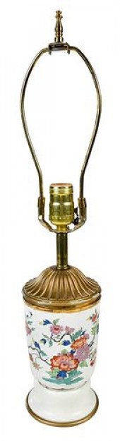 FRENCH ENAMELED PORCELAIN VASE
