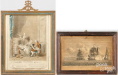 FRENCH ENGRAVING AND ENGLISH E