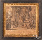 FRENCH ENGRAVING BY JOULLIANFr