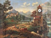FRENCH EUROPEAN TOWN SCENE PIC