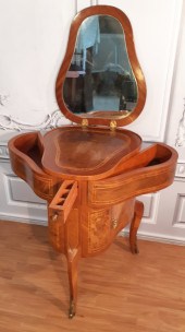 FRENCH EXOTIC WOOD INLAID "COI
