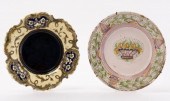 FRENCH FAIENCE CABINET PLATES,