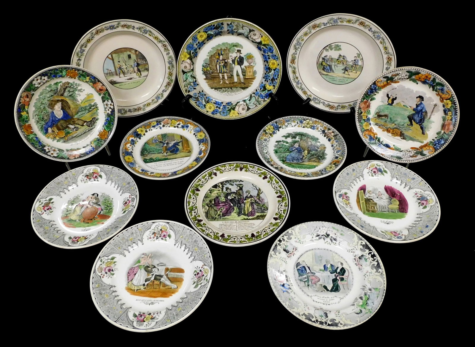FRENCH FAIENCE CRIEL-WARE PORCELAIN