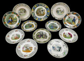 FRENCH FAIENCE CRIEL-WARE PORC