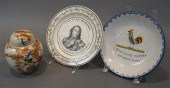 FRENCH FAIENCE GRISAILLE PRINT