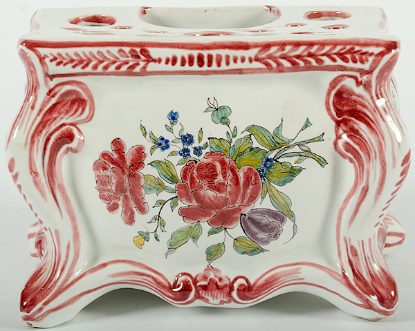 French Faïence Pot de Fleur