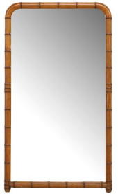FRENCH FAUX BAMBOO TURNED FRAM