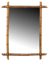 FRENCH FAUX BAMBOO TURNED WOOD