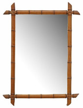 FRENCH FAUX BAMBOO TURNED WOOD