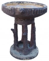 FRENCH FAUX BOIS PLANTER ON ST
