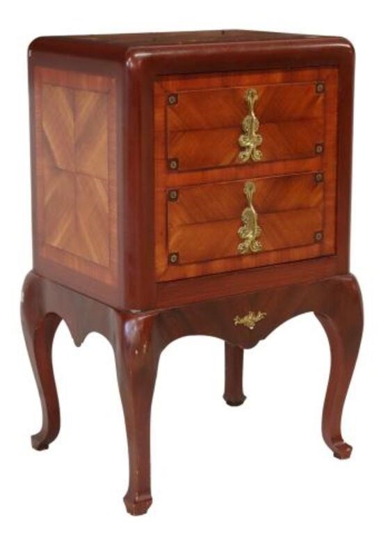 FRENCH FAUX PAINTED CAST IRON