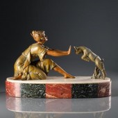 FRENCH FIGURAL GROUPA large Gé