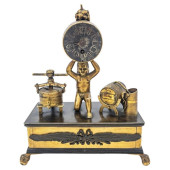 FRENCH FIGURAL "VINTNER'S" MAN