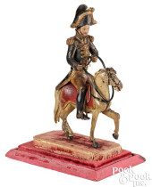 FRENCH FIGURE OF A MOUNTED NAP