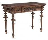FRENCH FOLIATE CARVED FLIP-TOP