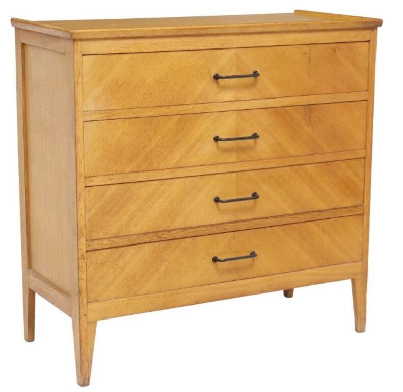 FRENCH FOUR-DRAWER OAK