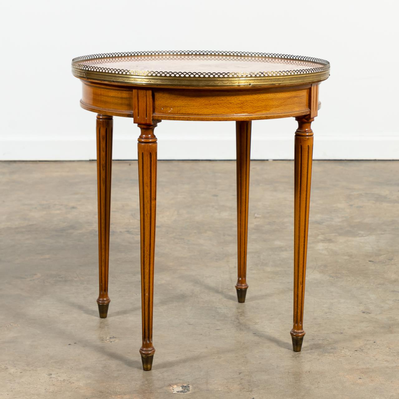 FRENCH FRUITWOOD BOUILLOTTE TABLE