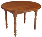FRENCH FRUITWOOD DROP-LEAF TAB