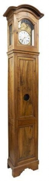 FRENCH FRUITWOOD MORBIER STAND
