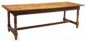 FRENCH FRUITWOOD REFECTORY TAB