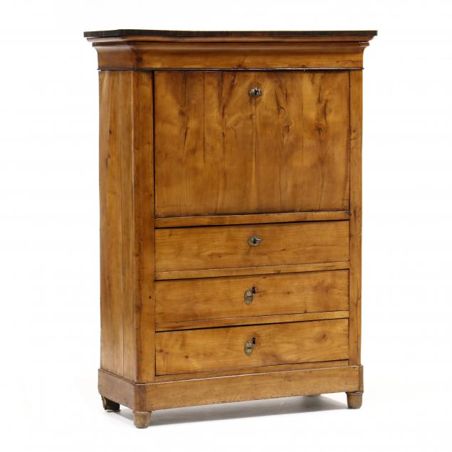 FRENCH FRUITWOOD SECRETAIRE A