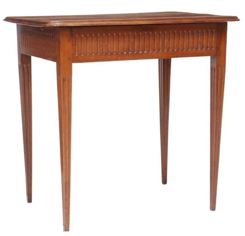 FRENCH FRUITWOOD WRITING TABLE,
