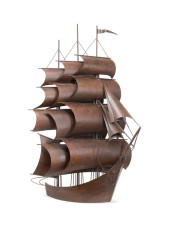 FRENCH GALLEON IRON WALL LIGHT