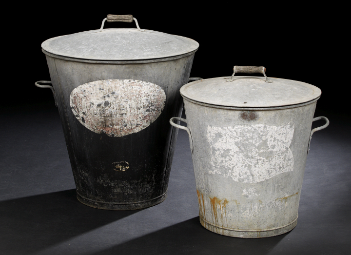 French Galvanized Metal Steamer