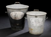 French Galvanized Metal Steame