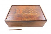 FRENCH GAME BOX, INLAID PARQUE