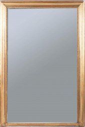 FRENCH GILDED OVERMANTEL MIRRO