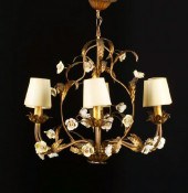 French Gilded Wrought- and Cut