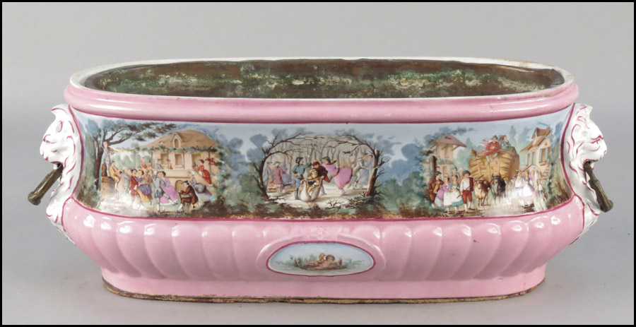 FRENCH GILT AND TRANSFER