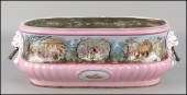 FRENCH GILT AND TRANSFER DECOR